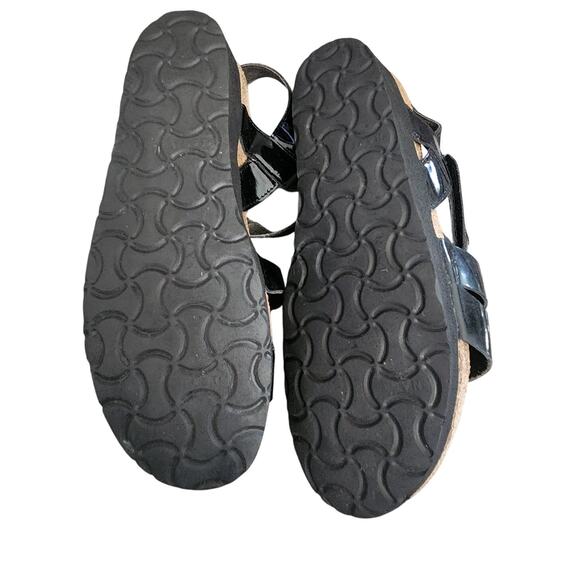 Naot Black Patent Leather Kyla Sandals, EU 37 - Picture 7 of 7